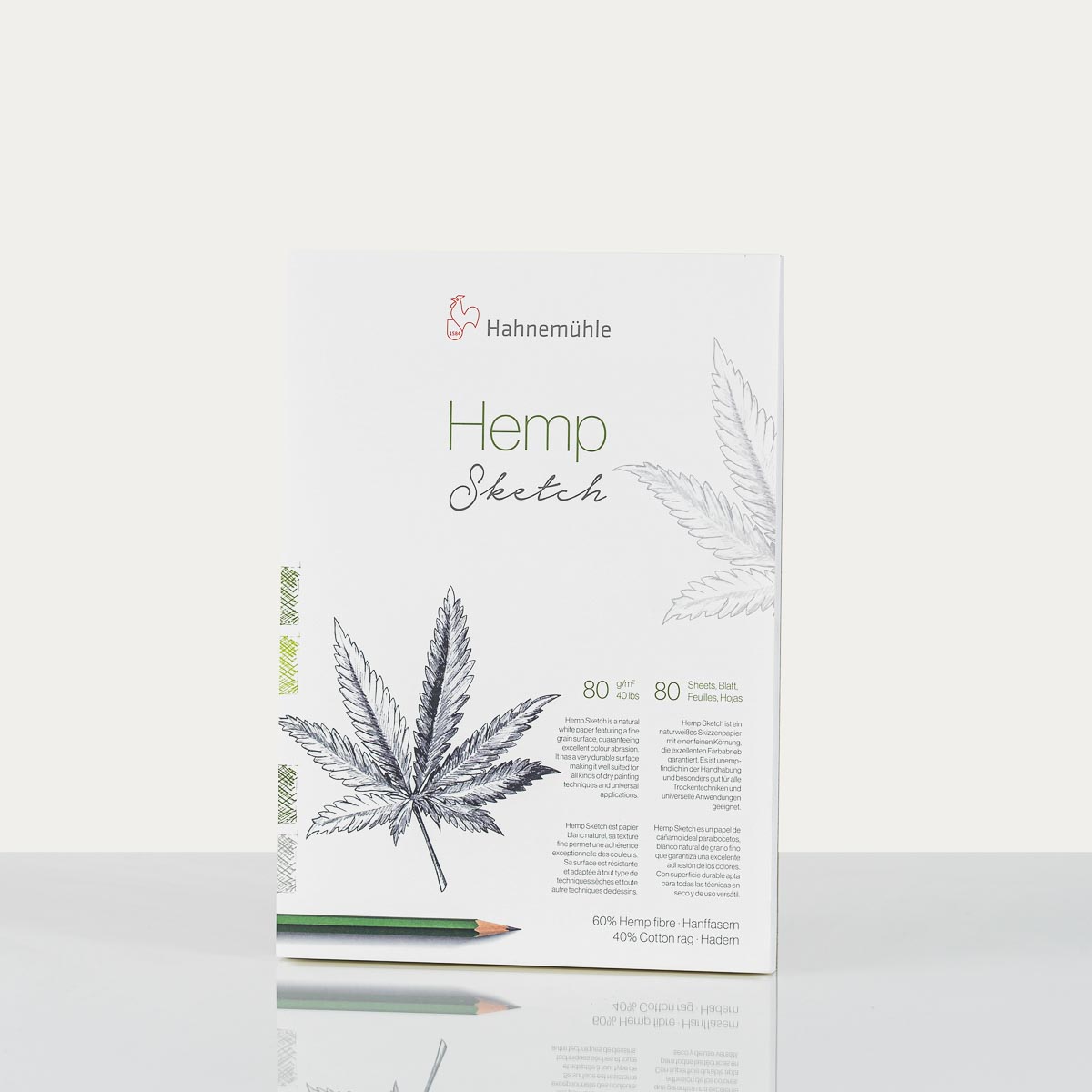 Traditional Hahnemuhle Hemp Sketch – Natural Line 80gsm A3 (80 sheets)
