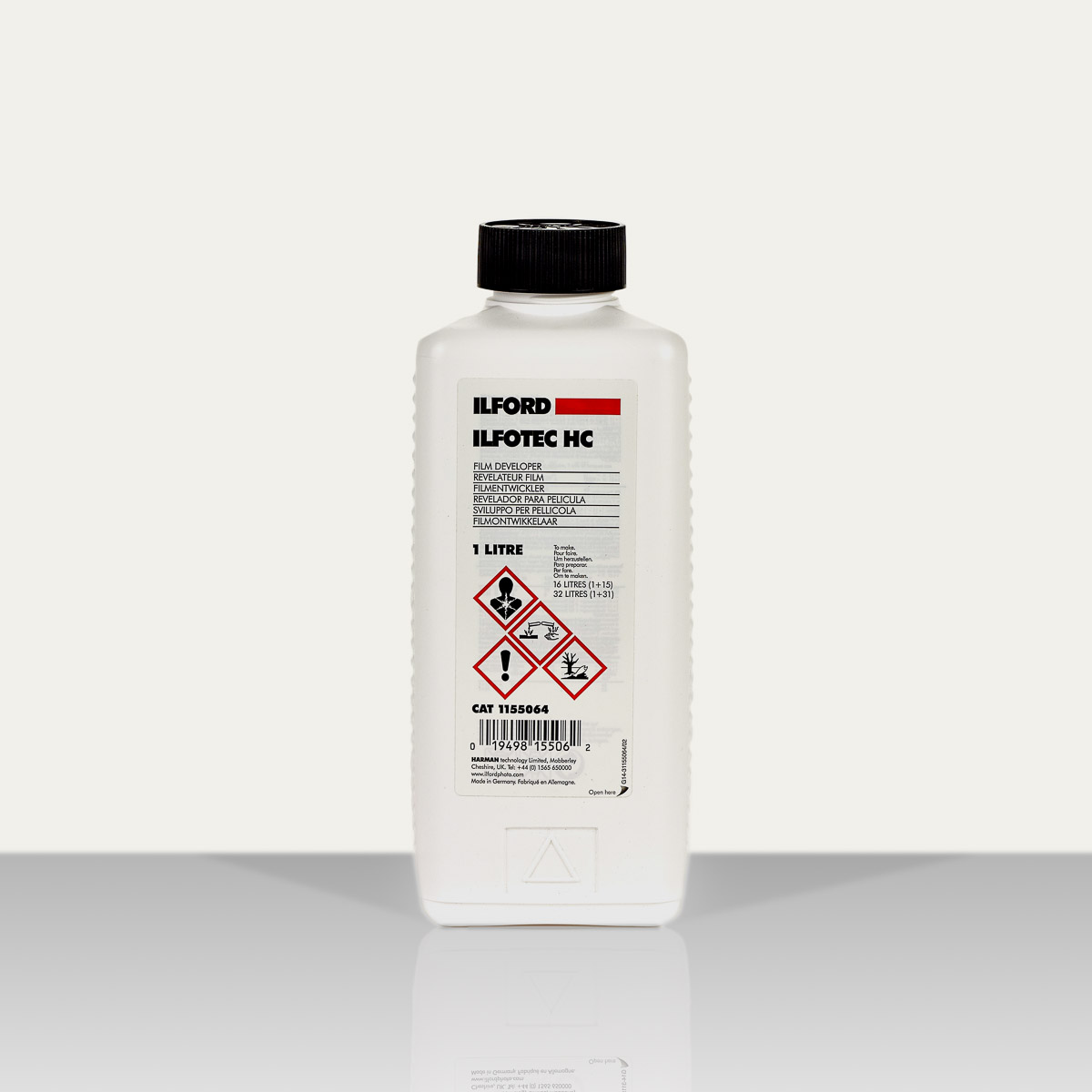 ILFORD LIQUID CHEMS ILFOTEC HC DEVELOPER 1 LITRE