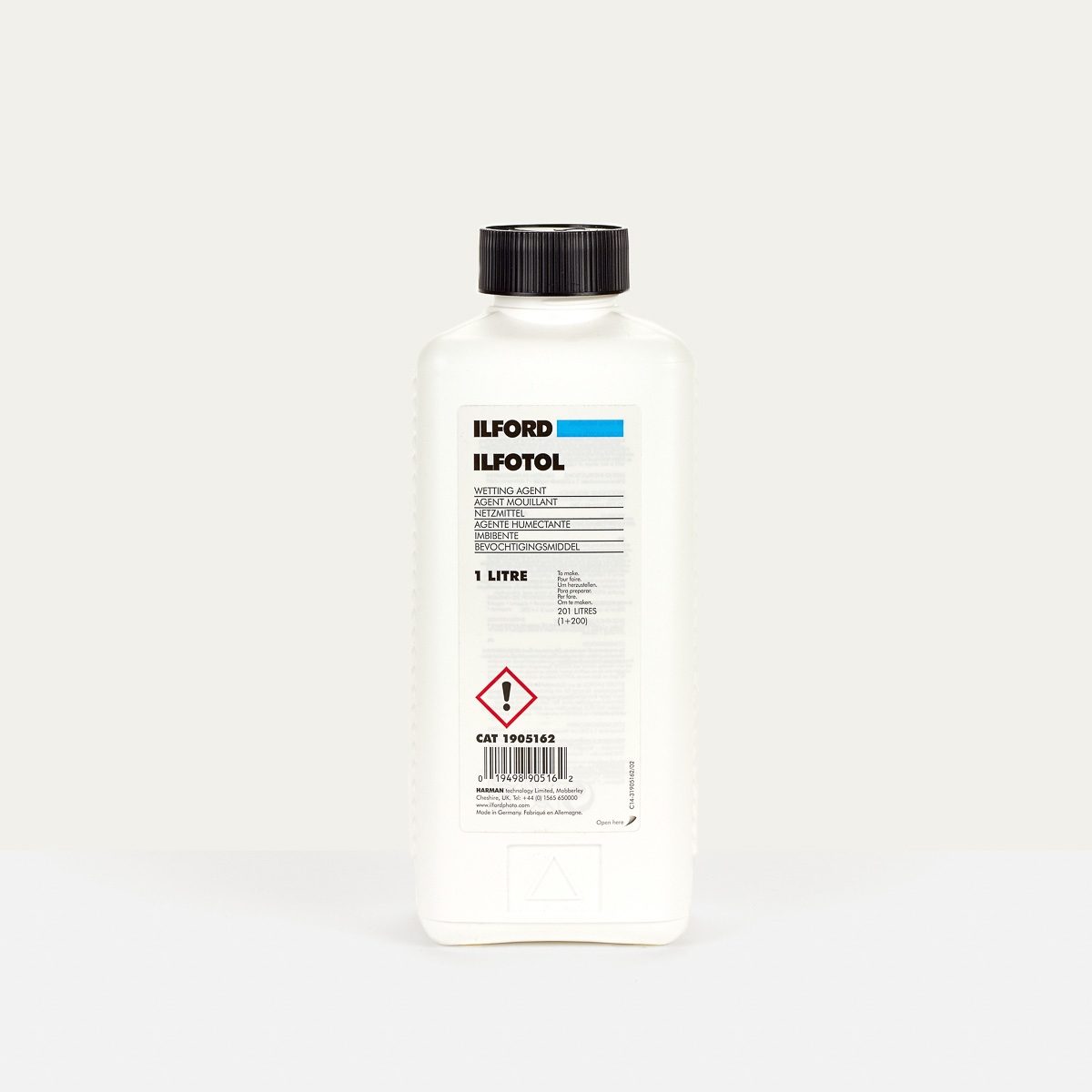 ILFORD LIQUID CHEMS ILFOTOL WTG AGENT 1lt WLD
