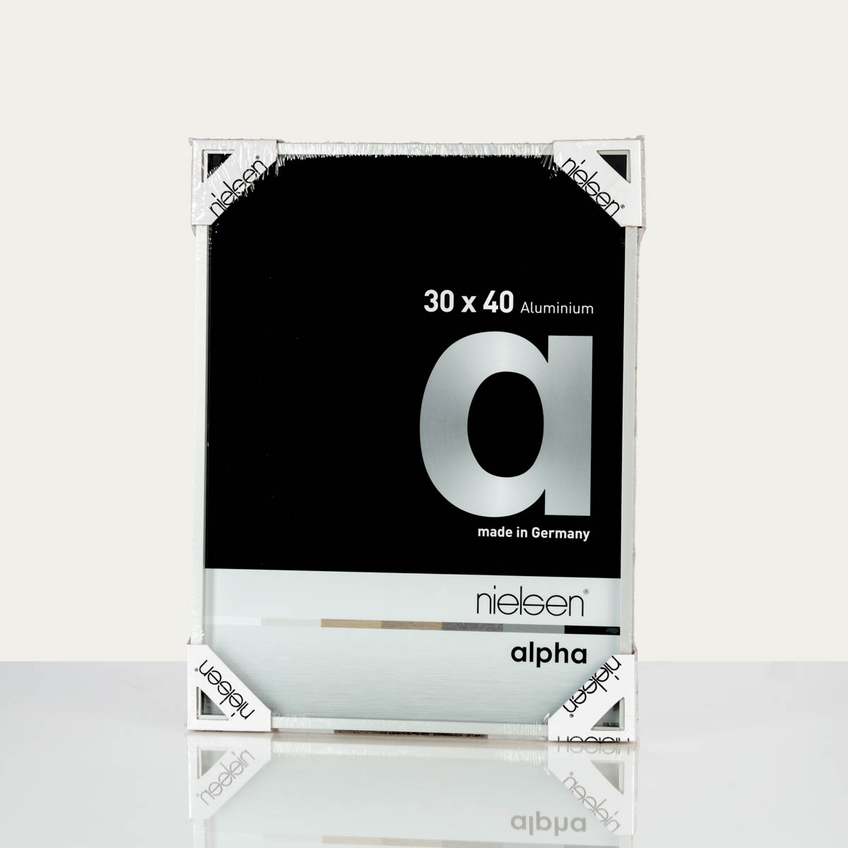Nielsen Alpha Frosted Silver 30x40cm