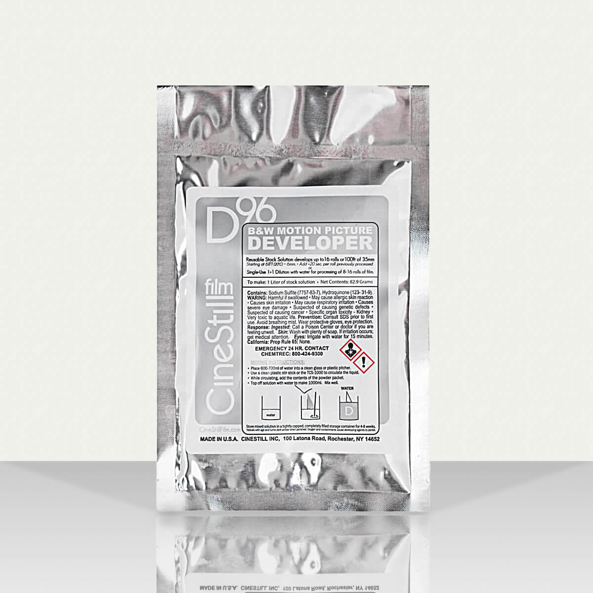 CineStill D96 B&W Developer Powder 1000-2000ml (8-16 Rolls)