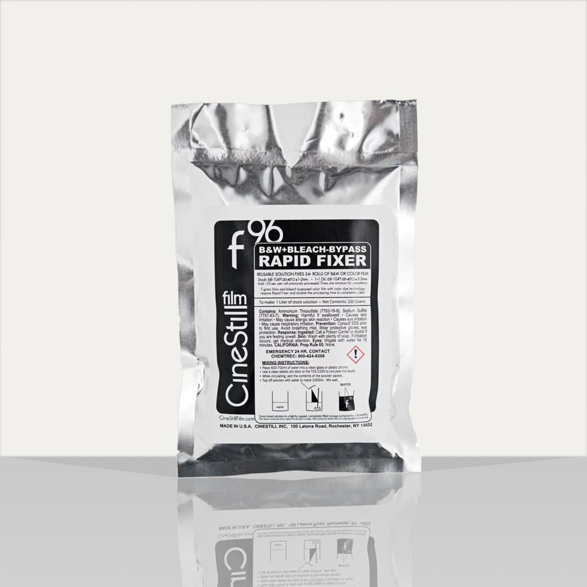 CineStill Film F96 B&W Bleach Bypass Rapid Fixer (To Make 1L)