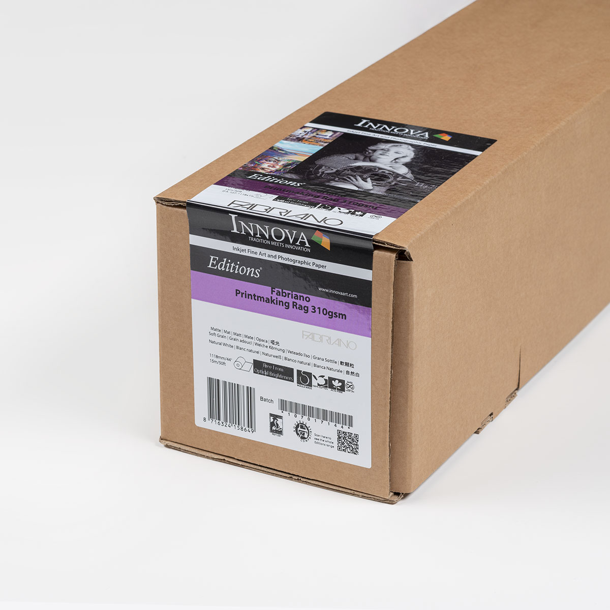 Innova Fabriano Printmaking Rag 310gsm 60"x15m
