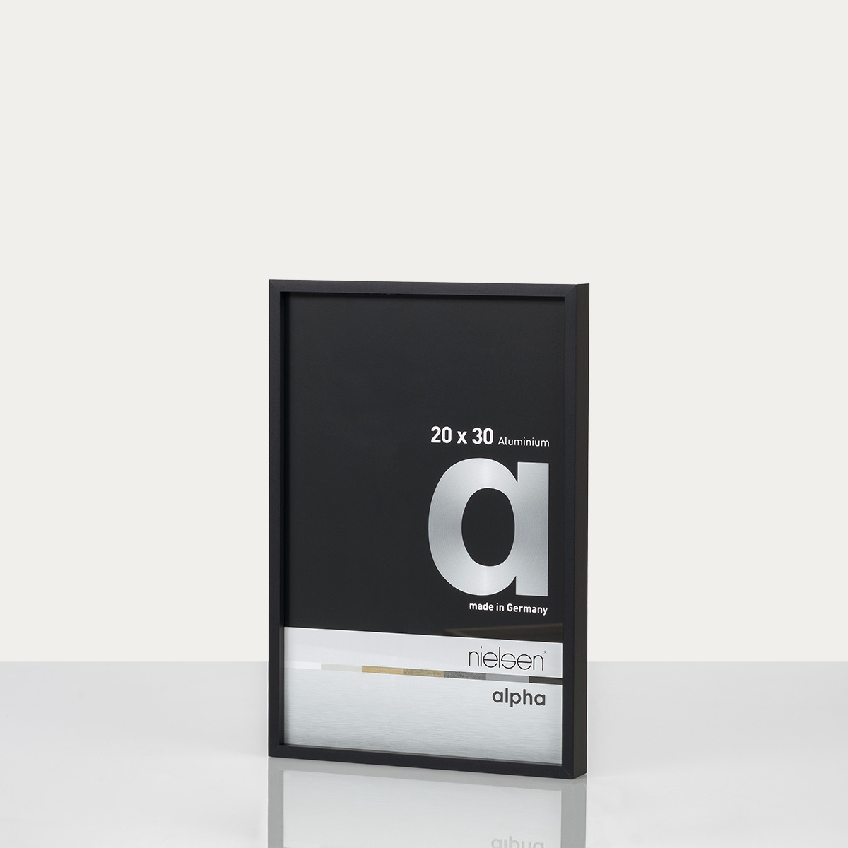 Nielsen Alpha Jet Black matt 20X30