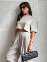 ⁦חליפת בטן מכנס פנסים⁩ – תמונה ⁦2⁩