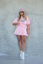 ⁦חליפת חצאית הדפס⁩ – תמונה ⁦2⁩