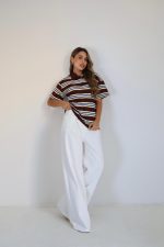⁦חולצת פסים צווארון פולו⁩ – תמונה ⁦3⁩