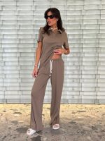 ⁦חליפת צווארון מכנס ארוך⁩ – תמונה ⁦7⁩
