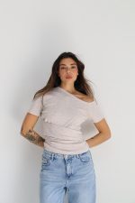 ⁦חולצת כתף קשירה⁩ – תמונה ⁦8⁩