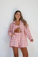 ⁦חליפת 3 חלקים משבצות⁩ – תמונה ⁦3⁩