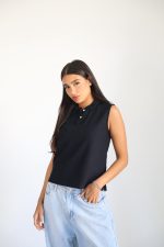 ⁦גופיה צווארון פולו⁩ – תמונה ⁦8⁩