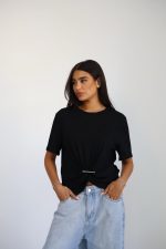 ⁦חולצת אבזם סיבוב⁩ – תמונה ⁦3⁩