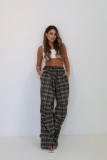 ⁦מכנס משבצות⁩ – תמונה ⁦3⁩