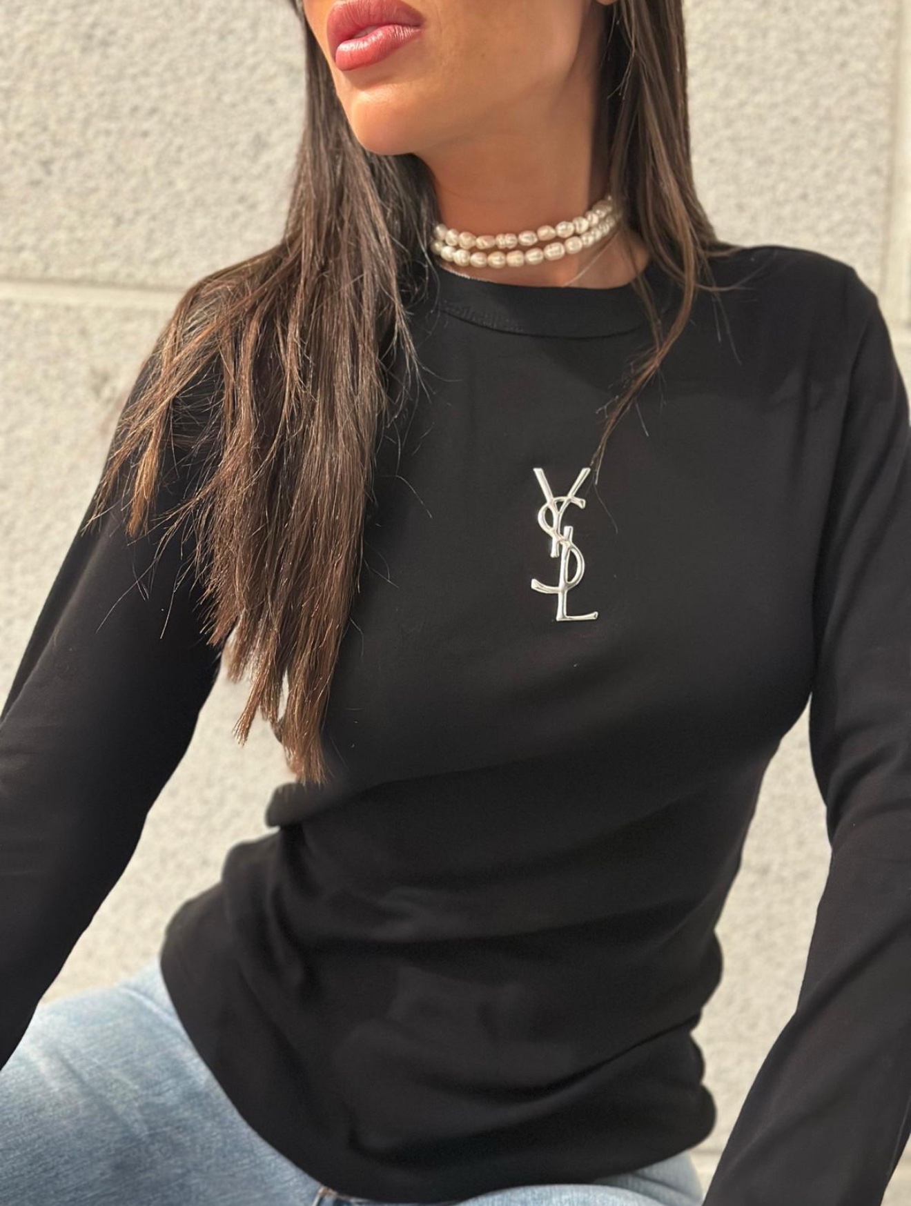 img_9323-5 חולצת ysl ארוך – תמונה 1