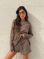 ⁦חליפת שורט חולצה ארוכה⁩ – תמונה ⁦5⁩