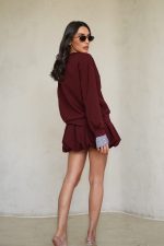 ⁦חליפת חצאית בלון⁩ – תמונה ⁦3⁩