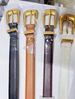 ⁦חגורה ysl אבזם זהב⁩ – תמונה ⁦3⁩