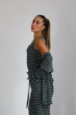 ⁦חליפת 3 חלקים פסים⁩ – תמונה ⁦10⁩