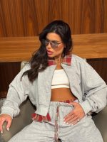 ⁦חליפת צווארון משבצות⁩ – תמונה ⁦10⁩