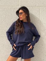 ⁦חליפת שורט אוברסייז⁩ – תמונה ⁦4⁩