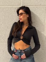 ⁦חולצת קרסים חישוק⁩ – תמונה ⁦5⁩