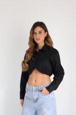 ⁦מכופתרת קרופ עגול⁩ – תמונה ⁦17⁩