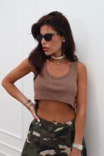 ⁦חולצת קרופ מוס⁩ – תמונה ⁦4⁩